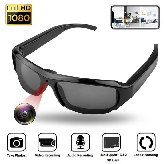 UltraPOV 8K Discreet Digital Sunglasses With Hidden Camera, Audio, Voice Call, Bluetooth